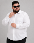 Men's Plus Size 100% Cotton Casual Shirt | Big & Tall XL to 6XL