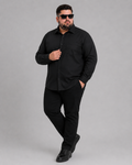 Plus Size 100% Shamray Cotton Casual Shirt