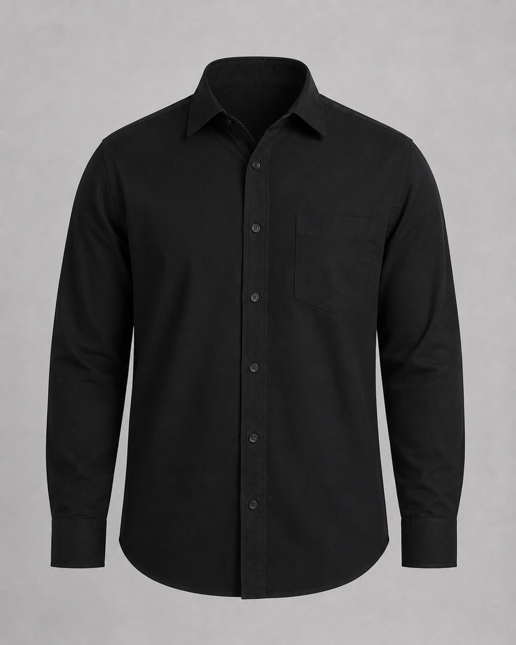 Plus Size 100% Shamray Cotton Casual Shirt