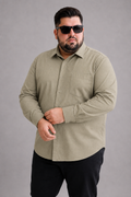 Men's Plus Size 100% Cotton Casual Shirt | Big & Tall XL to 6XL