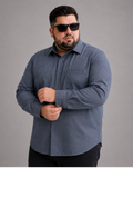 Men's Plus Size 100% Cotton Casual Shirt | Big & Tall XL to 6XL