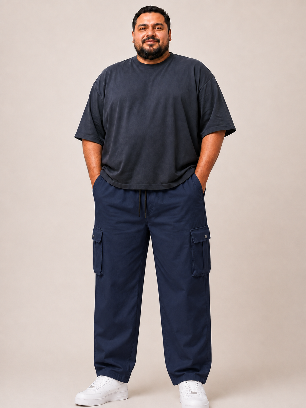 Men's Relaxed Fit Cargo Trousers