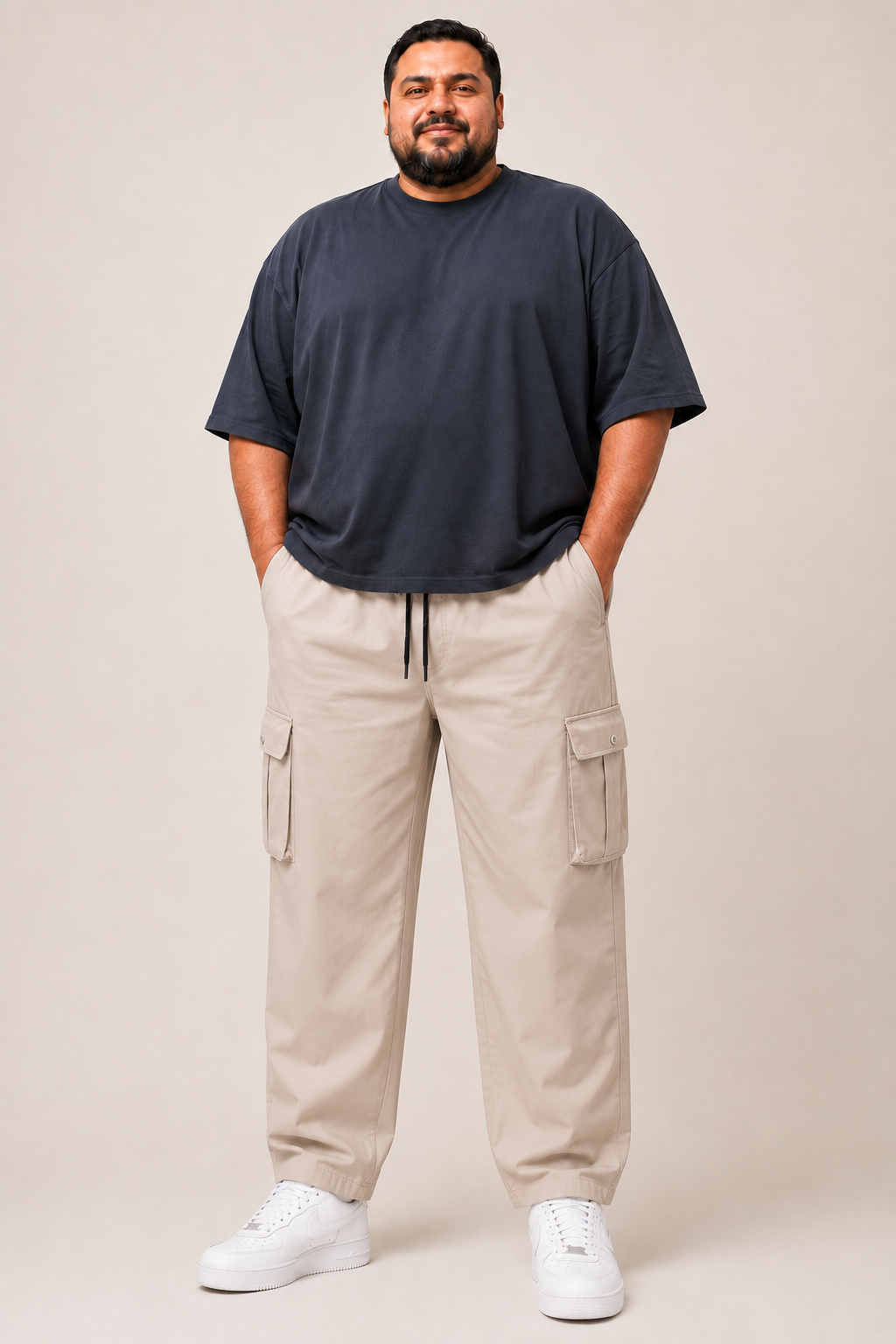 Men's Relaxed Fit Cargo Trousers