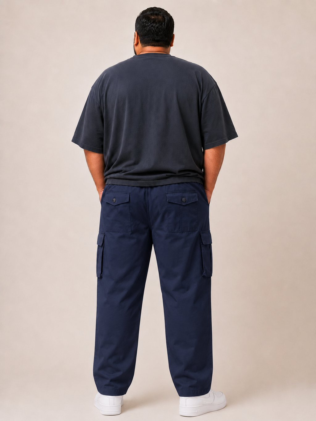Men's Relaxed Fit Cargo Trousers