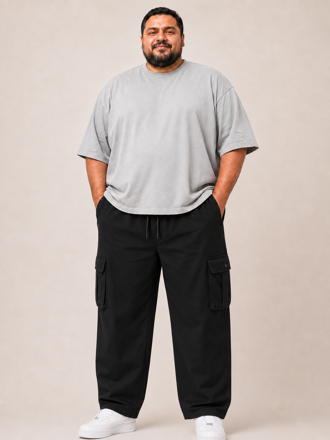 Men's Relaxed Fit Cargo Trousers