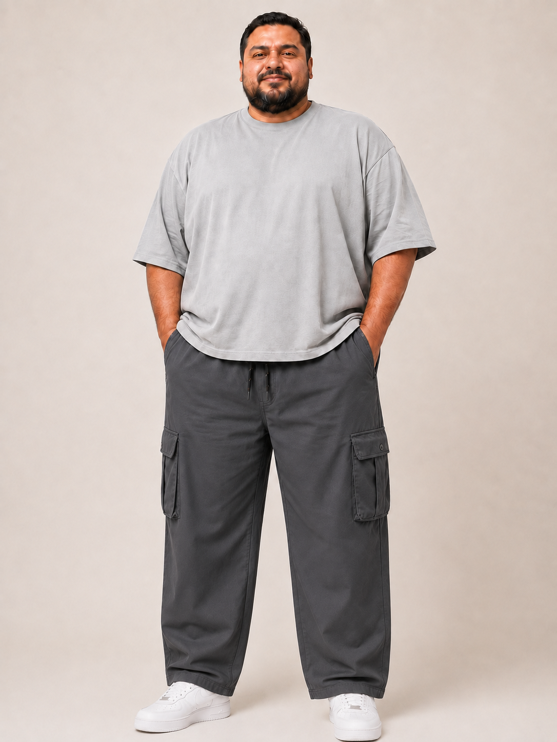 Men's Relaxed Fit Cargo Trousers