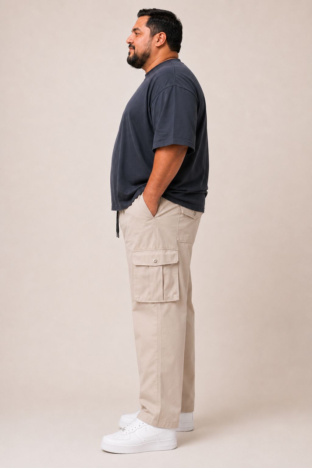 Men's Relaxed Fit Cargo Trousers