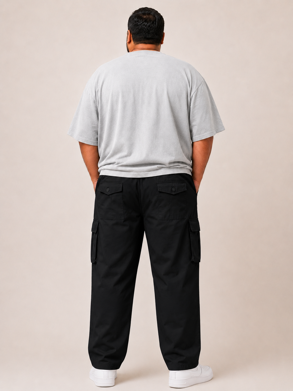 Men's Relaxed Fit Cargo Trousers